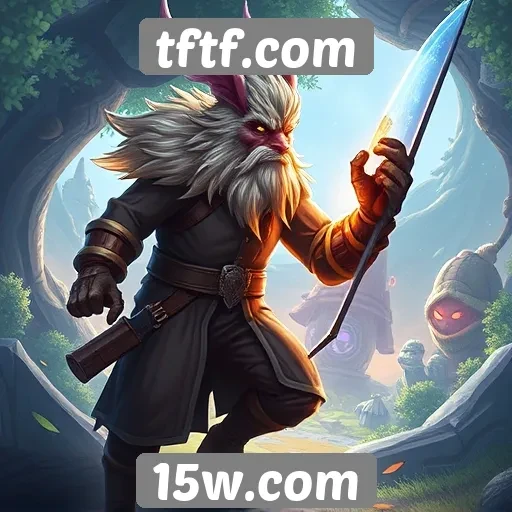 Exploração dos jogos disponíveis em tftf.com