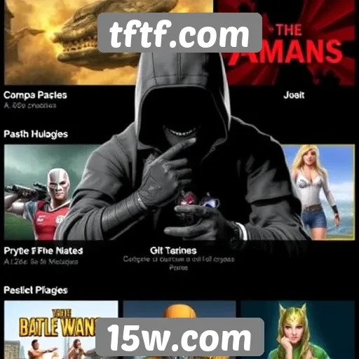 Comparativo de jogos populares disponíveis no tftf.com